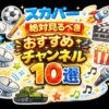スカパー絶対見るべきおすすめチャンネル10選